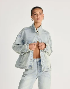 Briggs Denim Jacket (Sanded Wash)*CHARCOAL CLOTHING New