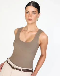 Briley Top (Mushroom)*CHARCOAL Fashion