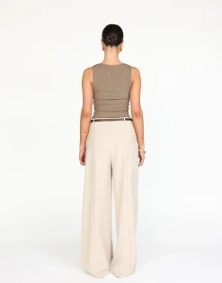 Briley Top (Mushroom)*CHARCOAL Fashion