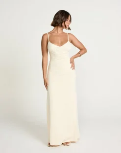 Broken Hearts Maxi Dress (Oat)*CHARCOAL Discount