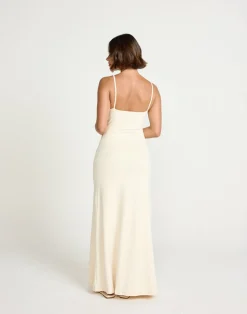 Broken Hearts Maxi Dress (Oat)*CHARCOAL Discount