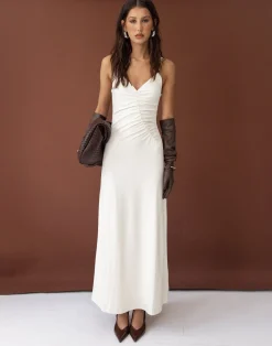 Broken Hearts Maxi Dress (Oat)*CHARCOAL Discount