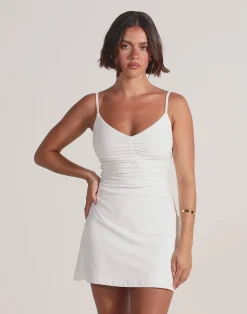 Broken Hearts Mini Dress (White)*CHARCOAL Online
