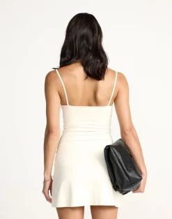 Broken Hearts Mini Dress (Oat)*CHARCOAL Sale