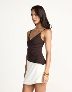 Broken Hearts Top (Chocolate)*CHARCOAL Sale