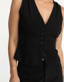 Brooks Vest (Black)*CHARCOAL Outlet