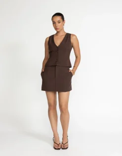 Brooks Vest (Cocoa)*CHARCOAL Sale