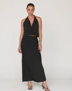 Cabaret Maxi Skirt (Black)*CHARCOAL Best