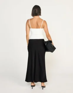 Cabaret Maxi Skirt (Black)*CHARCOAL Best