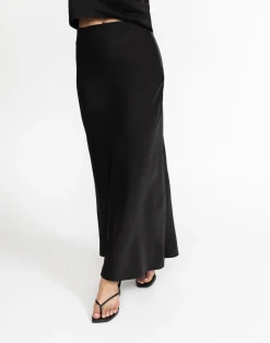 Cabaret Maxi Skirt (Black)*CHARCOAL Best