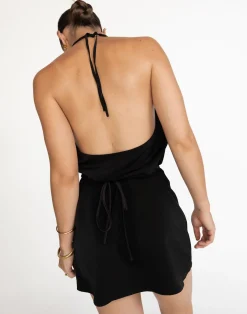 Cabaret Mini Dress (Black)*CHARCOAL Best
