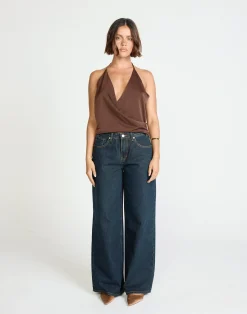 Cabaret Top (Cocoa)*CHARCOAL Clearance