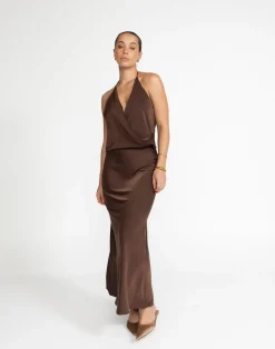 Cabaret Top (Cocoa)*CHARCOAL Clearance