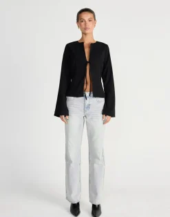 Caisey Long Sleeve Top (Black)*CHARCOAL CLOTHING Fashion