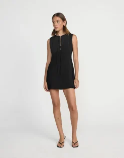 Caisey Mini Dress (Black)*CHARCOAL CLOTHING New