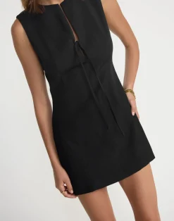 Caisey Mini Dress (Black)*CHARCOAL CLOTHING New