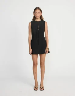 Caisey Mini Dress (Black)*CHARCOAL CLOTHING New