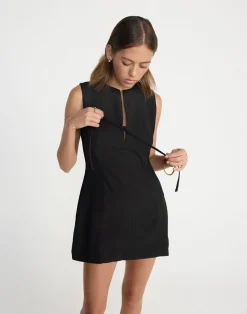 Caisey Mini Dress (Black)*CHARCOAL CLOTHING New