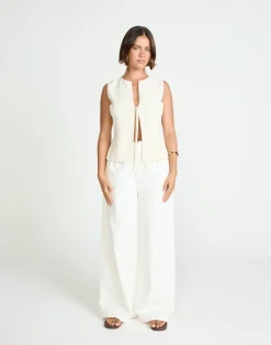 Caisey Top (Oat)*CHARCOAL Outlet