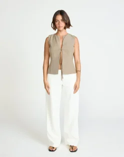 Caisey Top (Stone)*CHARCOAL Fashion