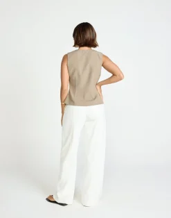 Caisey Top (Stone)*CHARCOAL Fashion