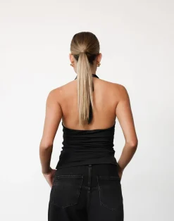 Callista Top (Black)*CHARCOAL Online