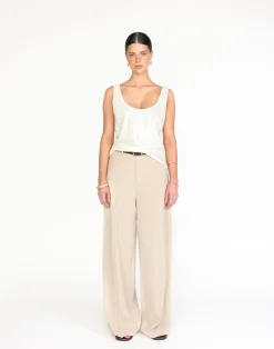 Camillo Top (Oat)*CHARCOAL Best