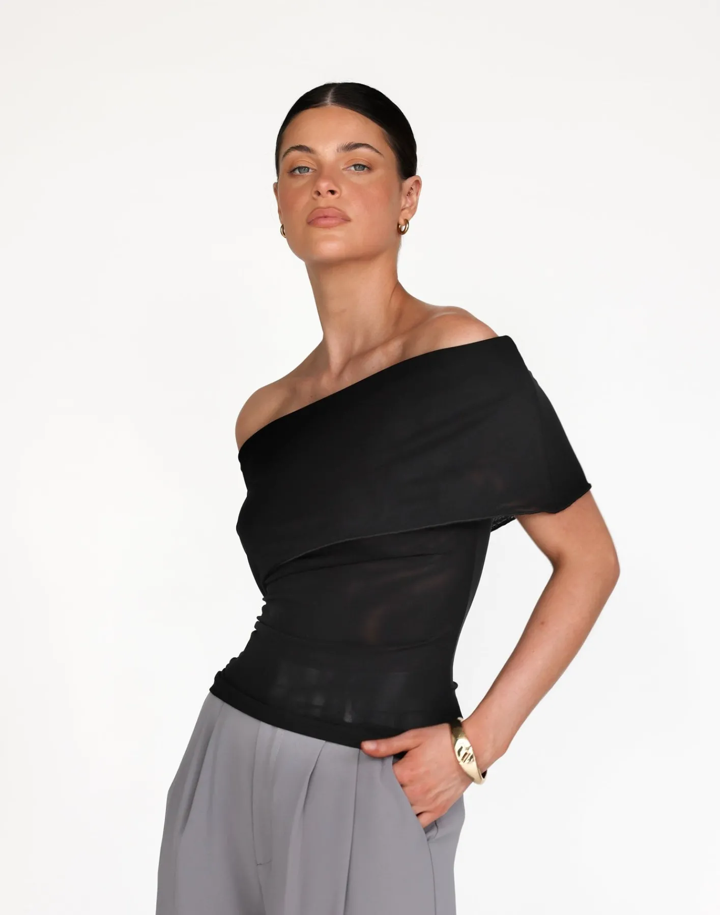 Camren Top (Black)*CHARCOAL Hot