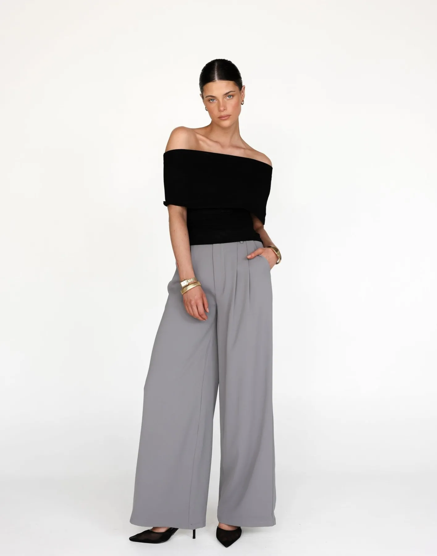 Camren Top (Black)*CHARCOAL Hot