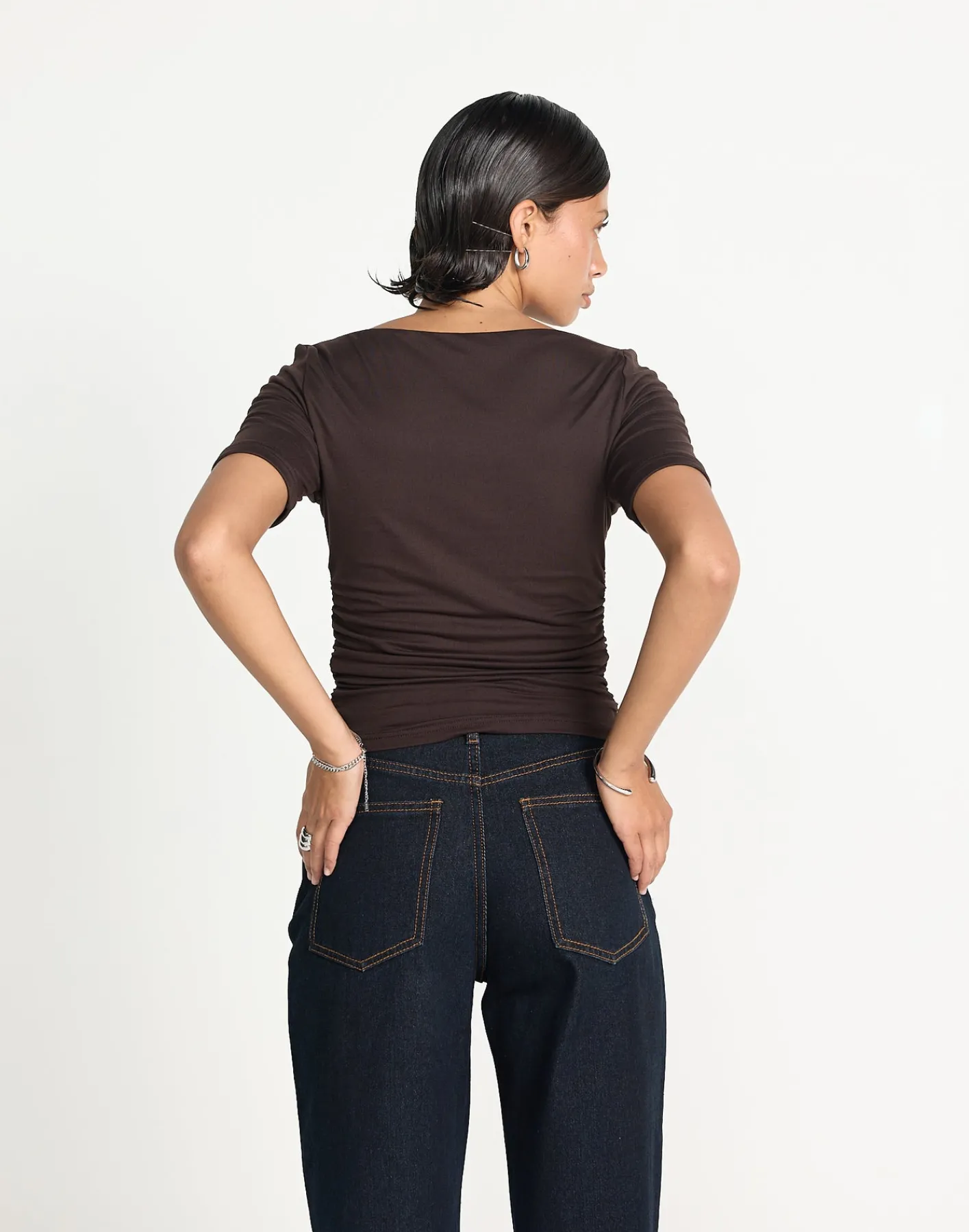 Caprice Top (Chocolate)*CHARCOAL CLOTHING Best