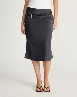 Carina Belt (Black/Silver)*CHARCOAL Best