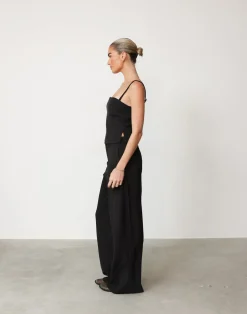 Caris Top (Black)*CHARCOAL Best
