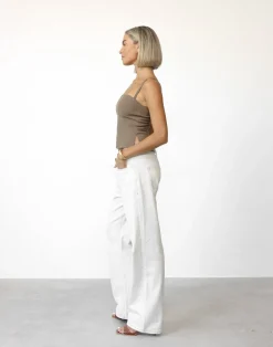 Caris Top (Mocha)*CHARCOAL Best