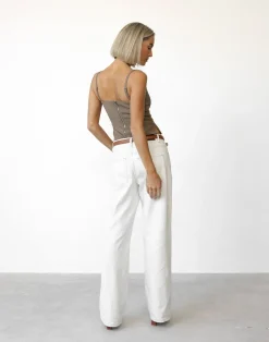 Caris Top (Mocha)*CHARCOAL Best