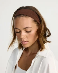 Carmen Headband (Cocoa)*CHARCOAL CLOTHING Clearance