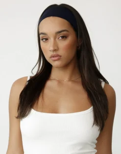 Carmen Headband (Navy)*CHARCOAL CLOTHING Online