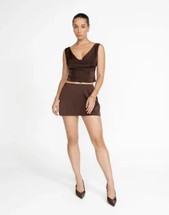 Cascades Top (Cocoa)*CHARCOAL New
