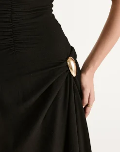 Cathie Brooch (Gold)*CHARCOAL Fashion