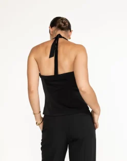Cecil Top (Black)*CHARCOAL Hot