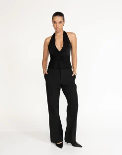 Cecil Top (Black)*CHARCOAL Hot
