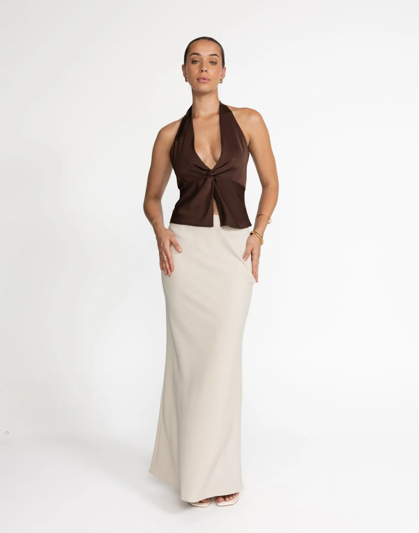 Cecil Top (Cocoa)*CHARCOAL Discount