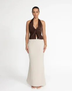 Cecil Top (Cocoa)*CHARCOAL Discount