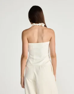 Cecil Top (Cream)*CHARCOAL CLOTHING Sale