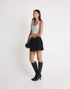 Cedar Skort (Black)*CHARCOAL CLOTHING Sale