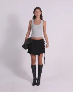 Cedar Skort (Black)*CHARCOAL CLOTHING Sale