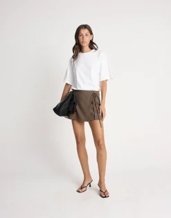 Cedar Skort (Light Chocolate)*CHARCOAL CLOTHING New