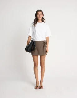 Cedar Skort (Light Chocolate)*CHARCOAL CLOTHING New