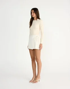 Cedar Skort (Oat)*CHARCOAL CLOTHING Hot