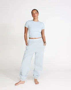 Channing Baby Tee (Baby Blue)*CHARCOAL Discount