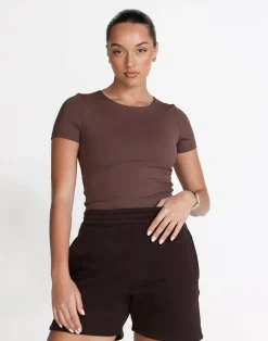 Channing Baby Tee (Chocolate)*CHARCOAL Outlet